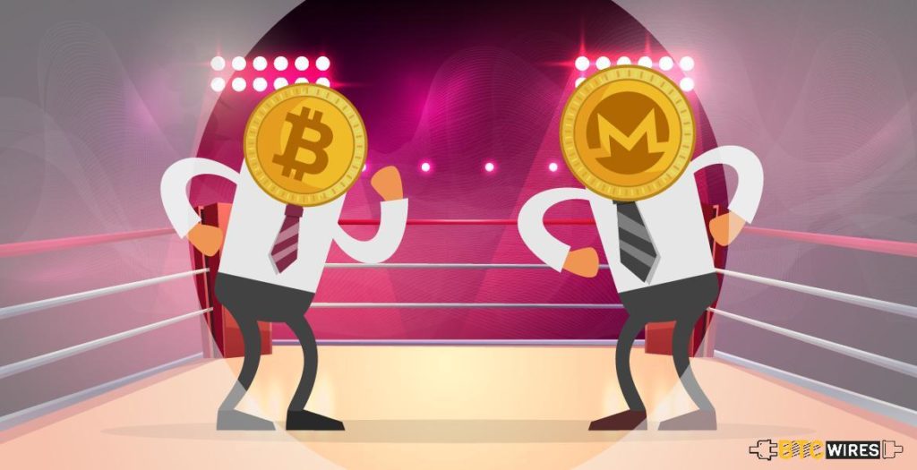 Bitcoin vs Monero Blockchain